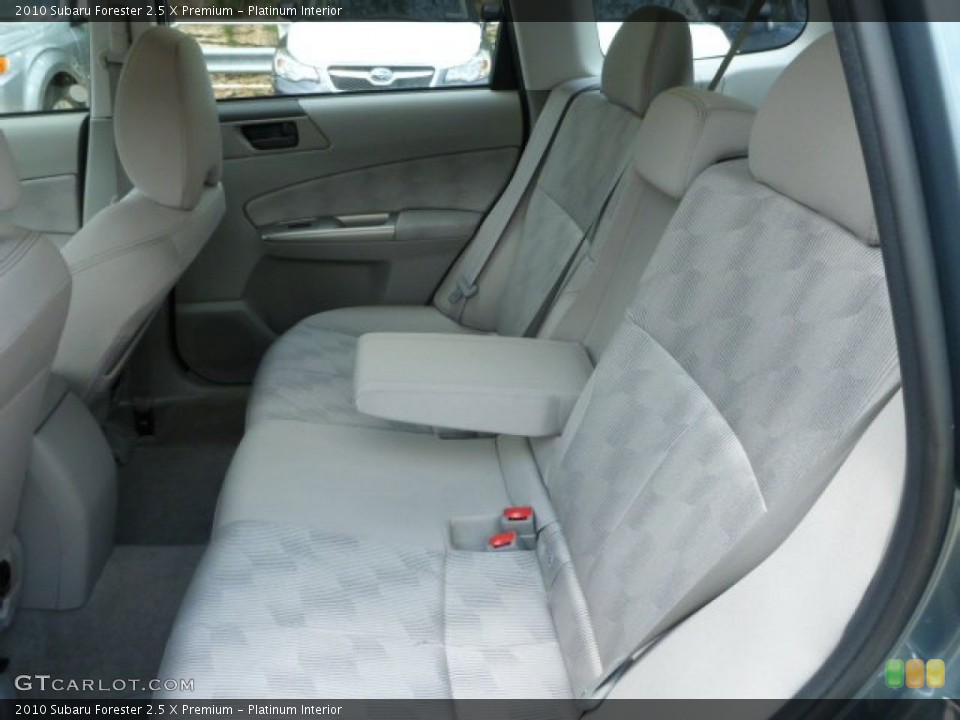Platinum Interior Rear Seat for the 2010 Subaru Forester 2.5 X Premium #80867443