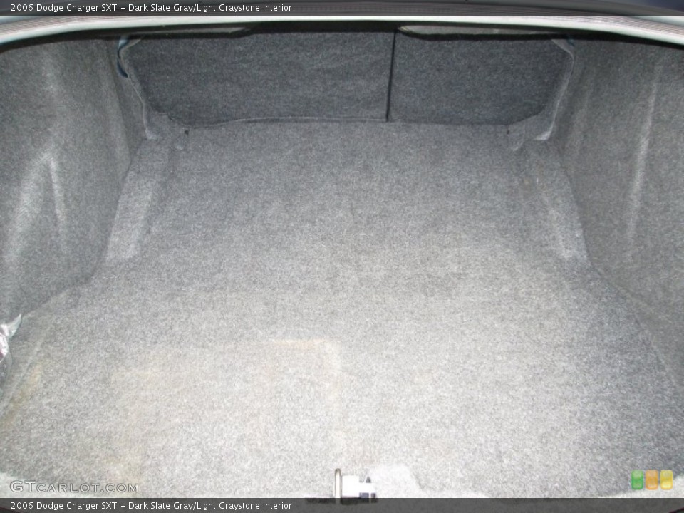 Dark Slate Gray/Light Graystone Interior Trunk for the 2006 Dodge Charger SXT #80867689
