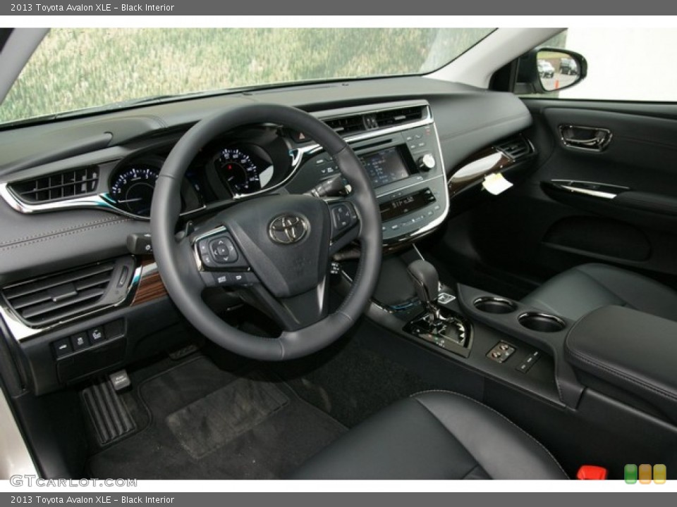 Black Interior Prime Interior for the 2013 Toyota Avalon XLE #80867704