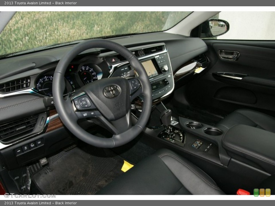 Black Interior Prime Interior for the 2013 Toyota Avalon Limited #80867959