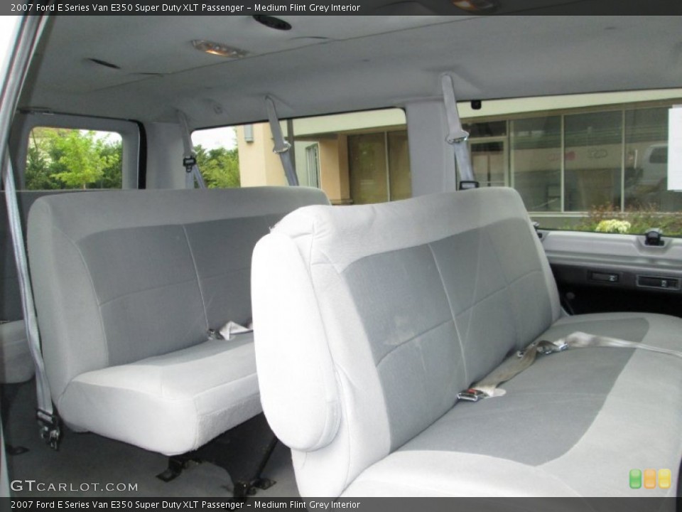 Medium Flint Grey Interior Rear Seat for the 2007 Ford E Series Van E350 Super Duty XLT Passenger #80868236