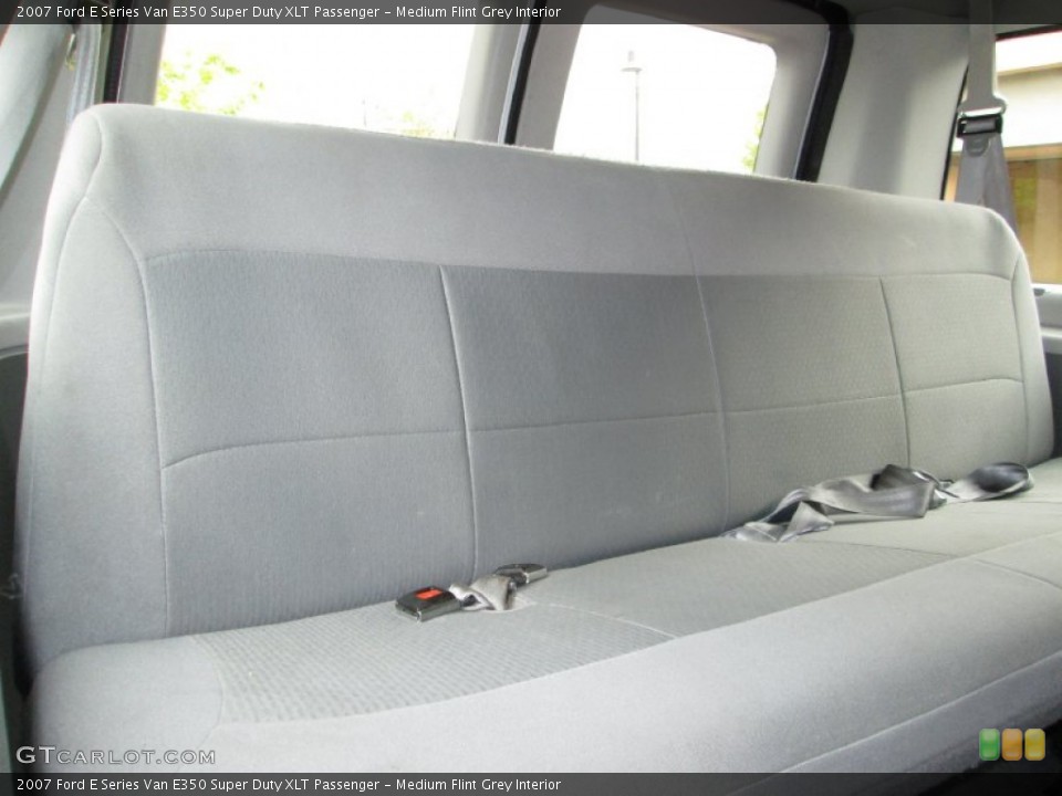 Medium Flint Grey Interior Rear Seat for the 2007 Ford E Series Van E350 Super Duty XLT Passenger #80868287