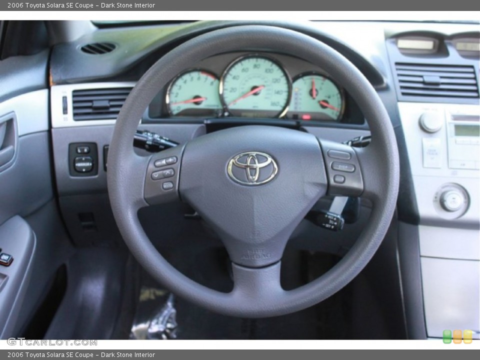 Dark Stone Interior Steering Wheel for the 2006 Toyota Solara SE Coupe #80868723