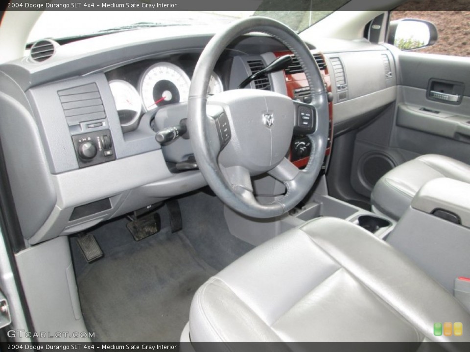 Medium Slate Gray Interior Prime Interior for the 2004 Dodge Durango SLT 4x4 #80868967