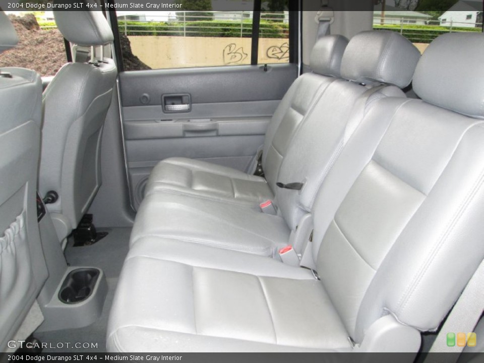 Medium Slate Gray Interior Rear Seat for the 2004 Dodge Durango SLT 4x4 #80869011