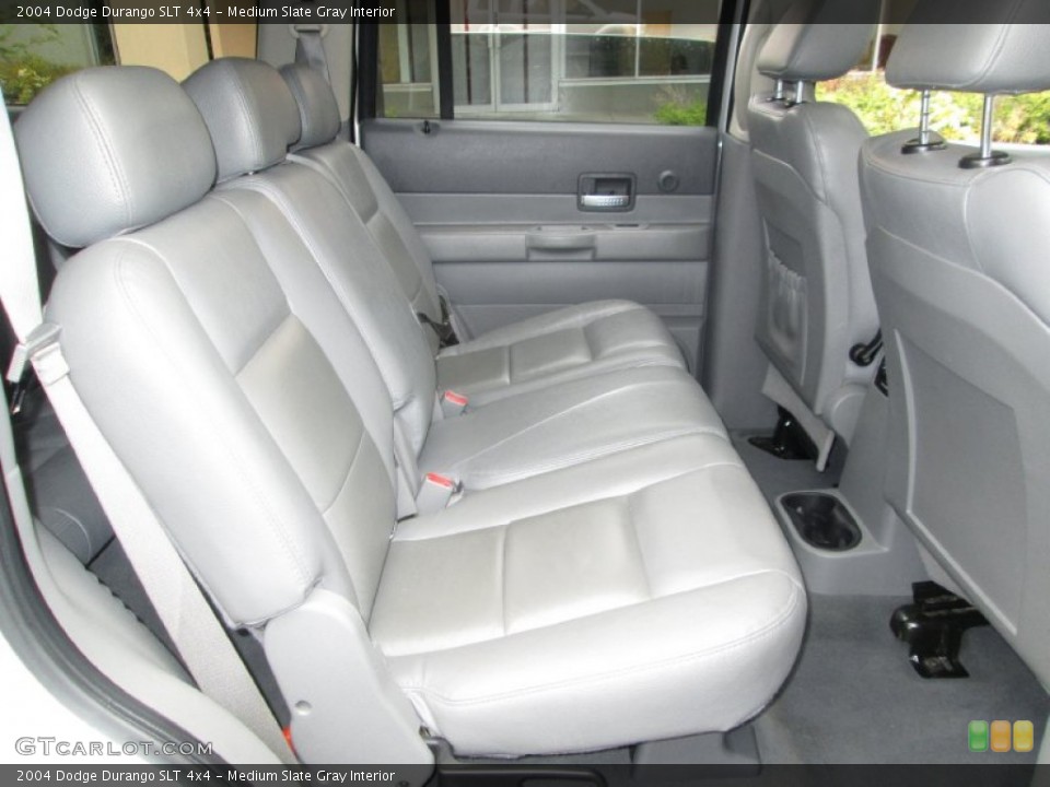 Medium Slate Gray Interior Rear Seat for the 2004 Dodge Durango SLT 4x4 #80869049