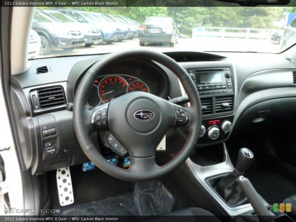 WRX Carbon Black Interior Dashboard for the 2013 Subaru Impreza WRX 4 Door #80869604