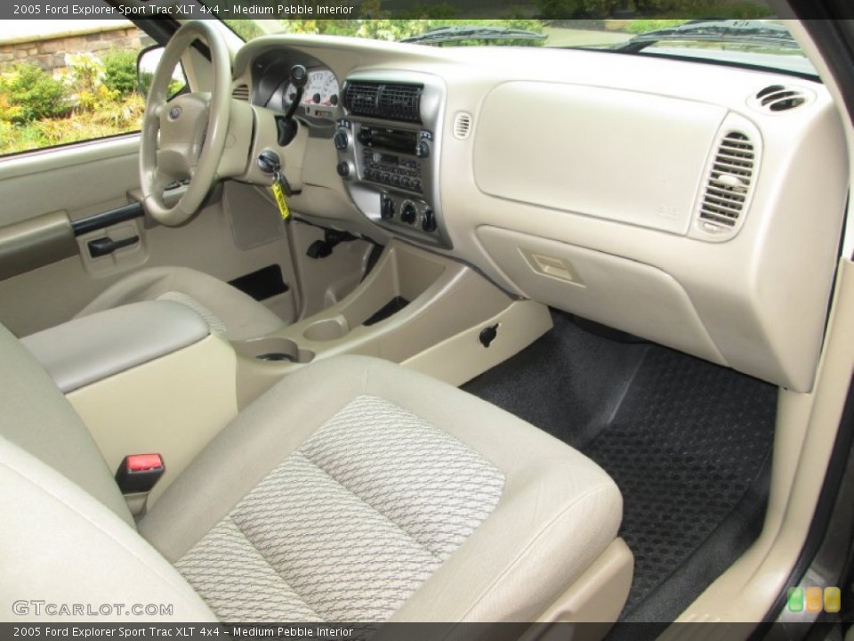 Medium Pebble Interior Dashboard for the 2005 Ford Explorer Sport Trac XLT 4x4 #80869900