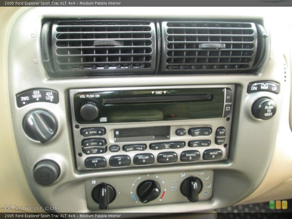 Medium Pebble Interior Controls for the 2005 Ford Explorer Sport Trac XLT 4x4 #80869981