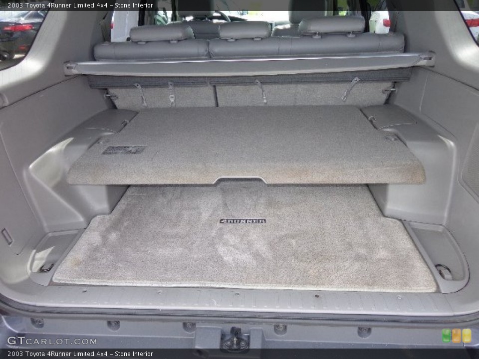 Stone Interior Trunk for the 2003 Toyota 4Runner Limited 4x4 #80870283