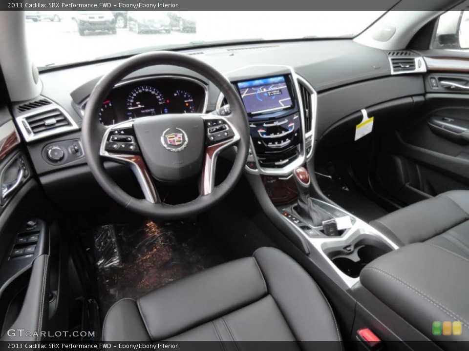 Ebony/Ebony Interior Prime Interior for the 2013 Cadillac SRX Performance FWD #80870560