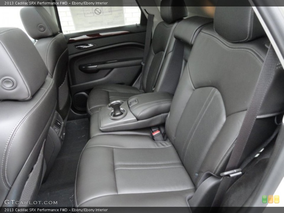 Ebony/Ebony Interior Rear Seat for the 2013 Cadillac SRX Performance FWD #80870605