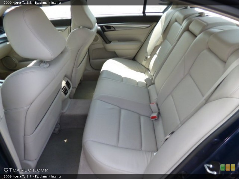 Parchment Interior Rear Seat for the 2009 Acura TL 3.5 #80871415