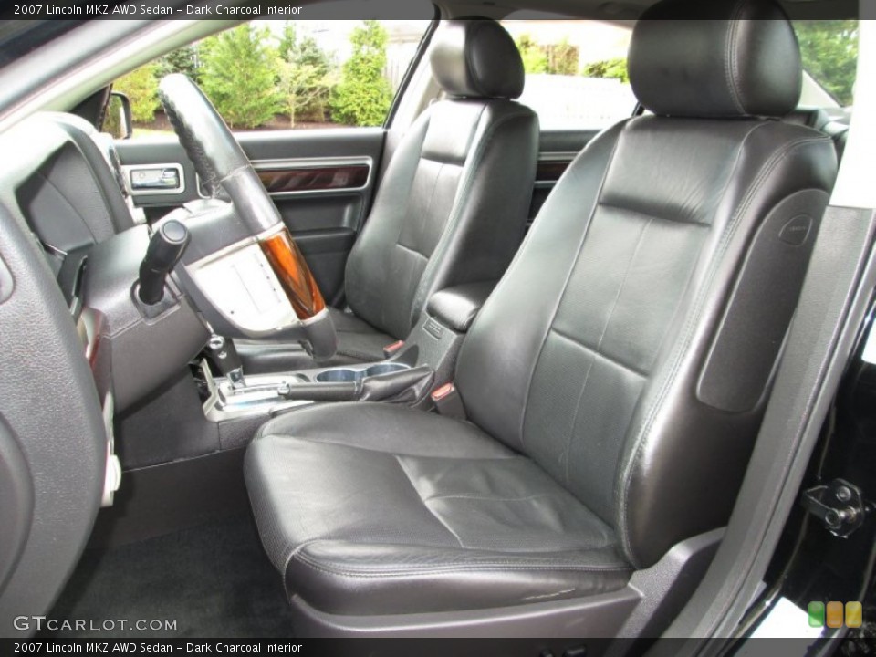 Dark Charcoal Interior Front Seat for the 2007 Lincoln MKZ AWD Sedan #80871430