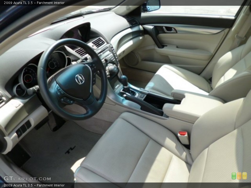 Parchment Interior Prime Interior for the 2009 Acura TL 3.5 #80871475