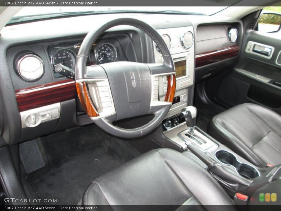 Dark Charcoal Interior Prime Interior for the 2007 Lincoln MKZ AWD Sedan #80871484