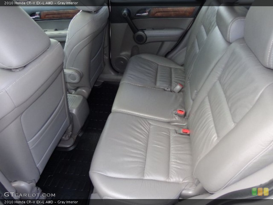 Gray Interior Rear Seat for the 2010 Honda CR-V EX-L AWD #80871499