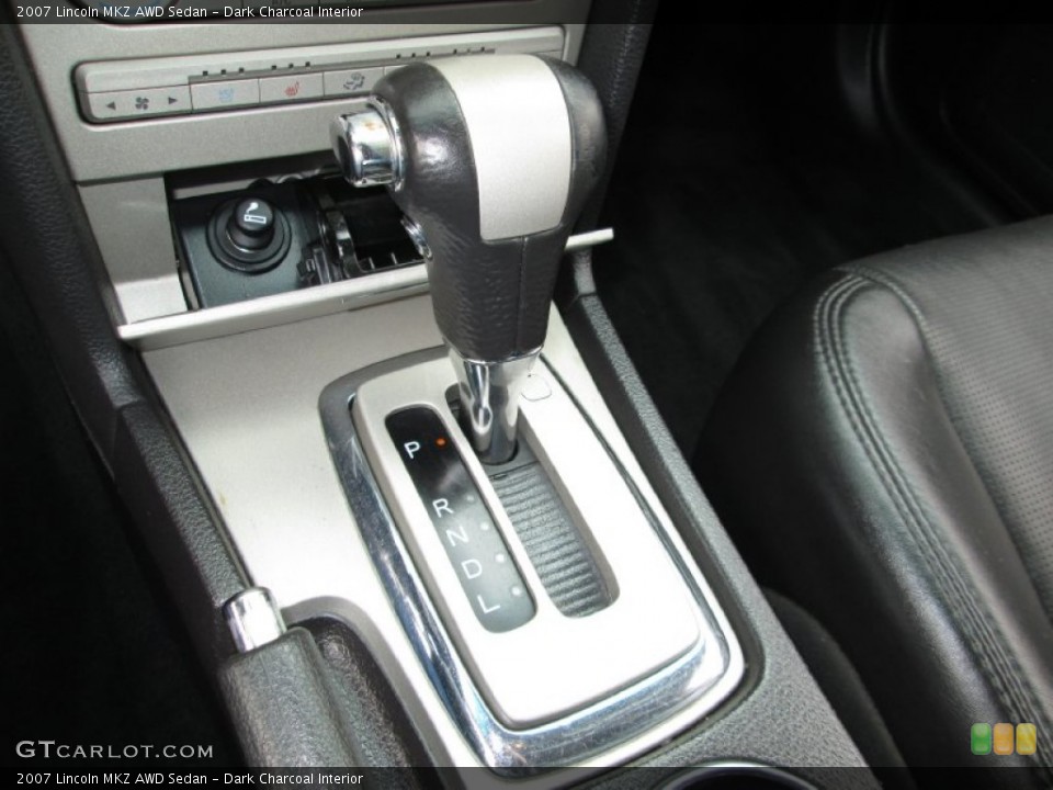 Dark Charcoal Interior Transmission for the 2007 Lincoln MKZ AWD Sedan #80871689