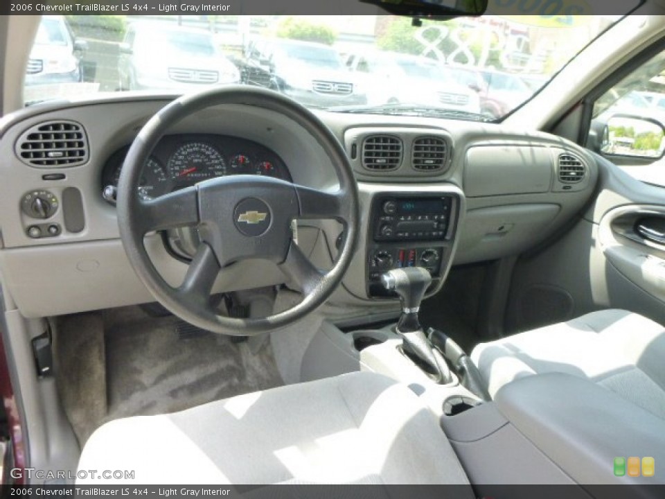 Light Gray Interior Prime Interior for the 2006 Chevrolet TrailBlazer LS 4x4 #80872948
