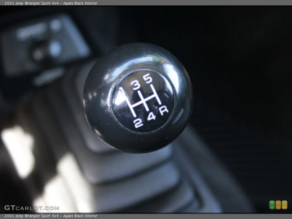 Agate Black Interior Transmission for the 2001 Jeep Wrangler Sport 4x4 #80874475