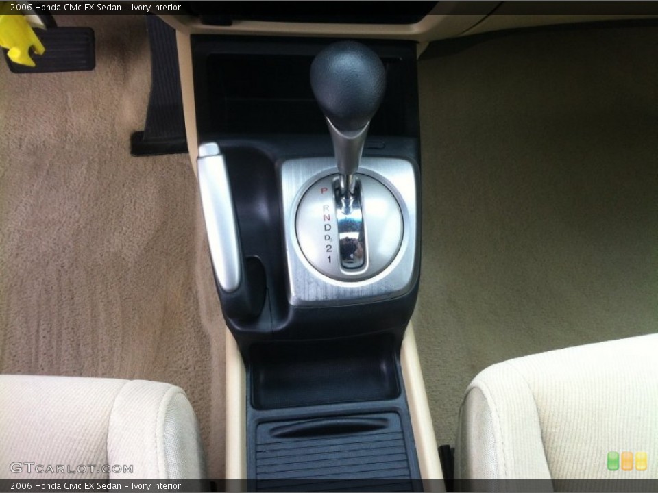 Ivory Interior Transmission for the 2006 Honda Civic EX Sedan #80875123