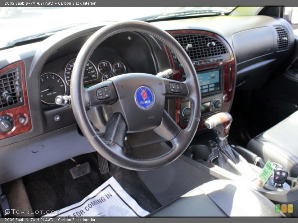 Carbon Black Interior Dashboard for the 2009 Saab 9-7X 4.2i AWD #80875633