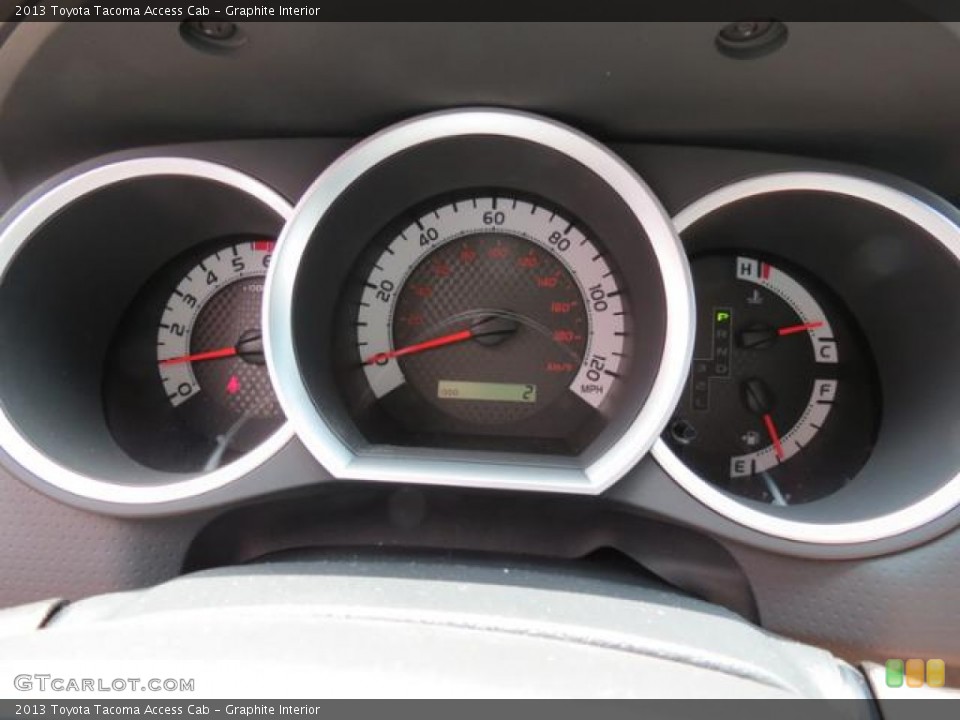 Graphite Interior Gauges for the 2013 Toyota Tacoma Access Cab #80876317