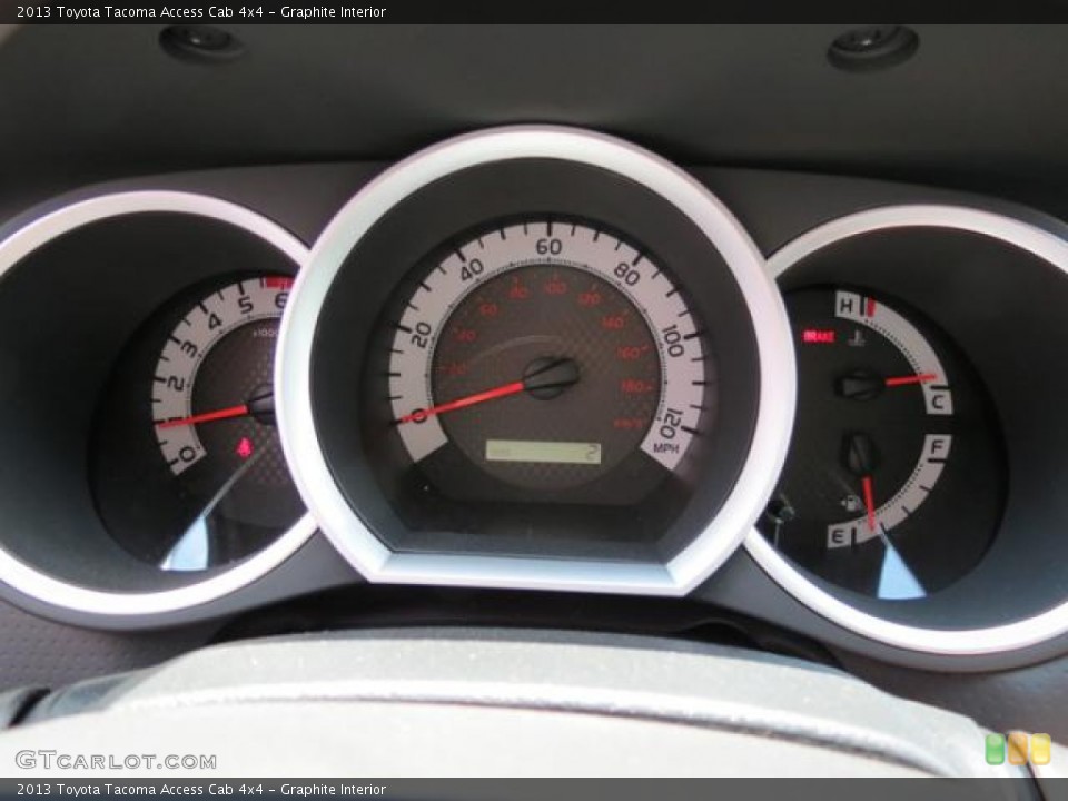 Graphite Interior Gauges for the 2013 Toyota Tacoma Access Cab 4x4 #80879477