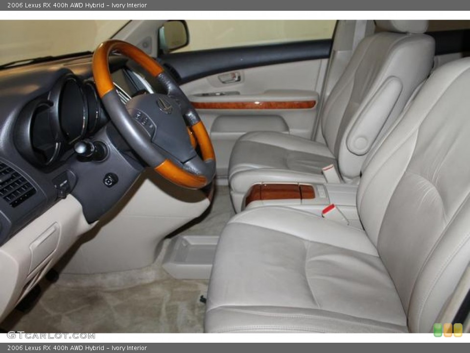 Ivory Interior Photo for the 2006 Lexus RX 400h AWD Hybrid #80880101