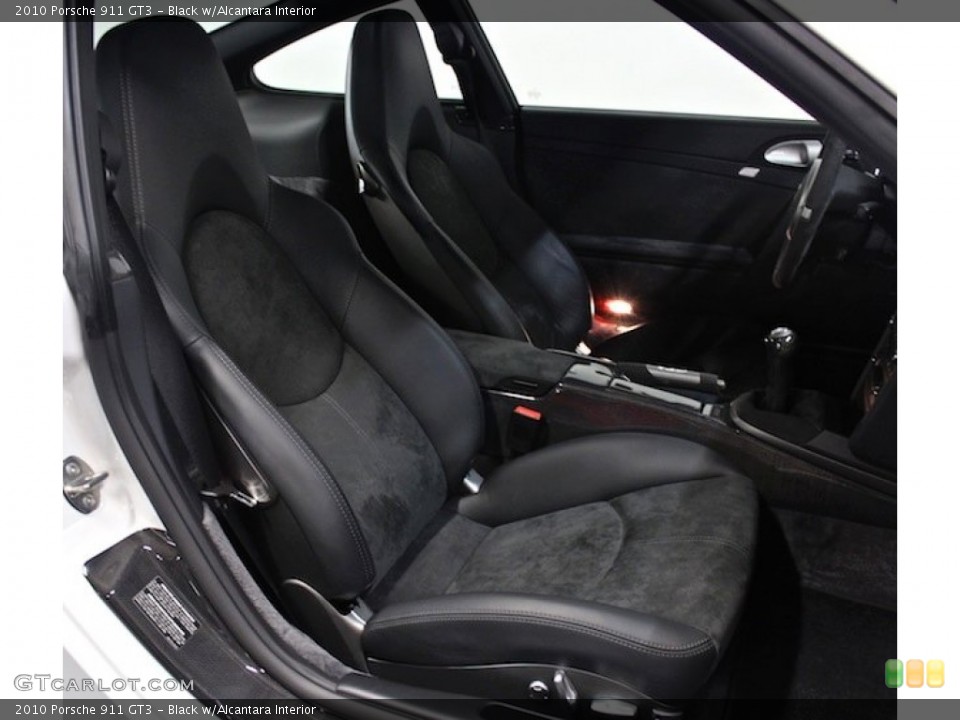Black w/Alcantara Interior Front Seat for the 2010 Porsche 911 GT3 #80882248
