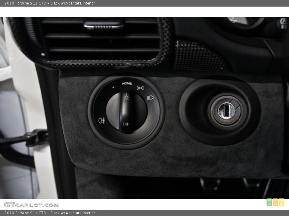 Black w/Alcantara Interior Controls for the 2010 Porsche 911 GT3 #80882347