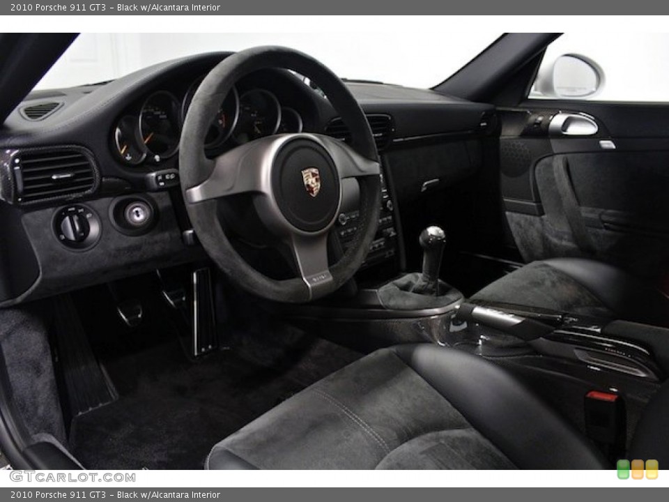 Black w/Alcantara Interior Prime Interior for the 2010 Porsche 911 GT3 #80882365