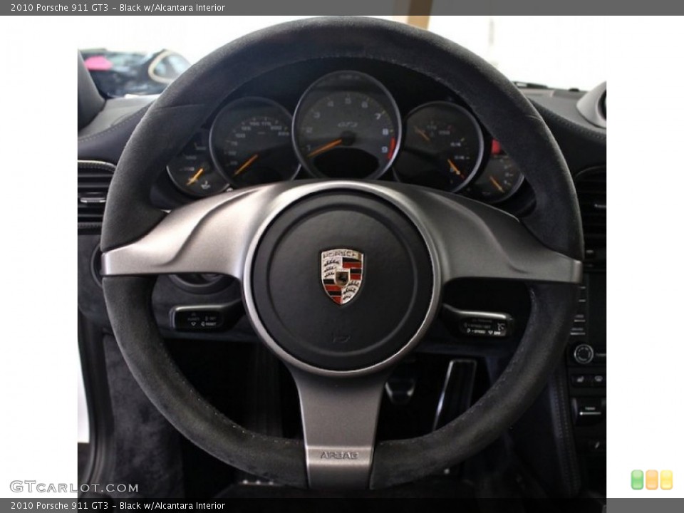 Black w/Alcantara Interior Steering Wheel for the 2010 Porsche 911 GT3 #80882406