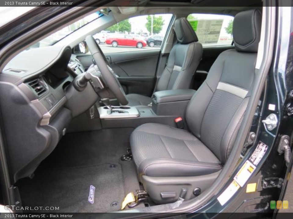 Black Interior Photo for the 2013 Toyota Camry SE #80882471