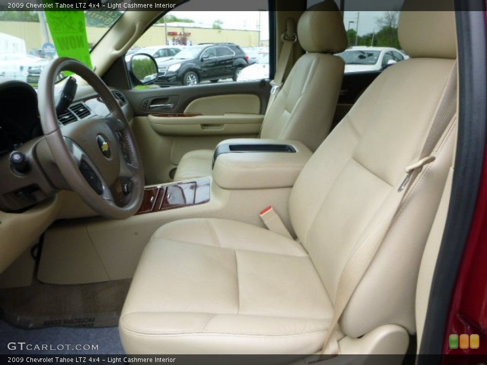 Light Cashmere Interior Photo for the 2009 Chevrolet Tahoe LTZ 4x4 #80882851