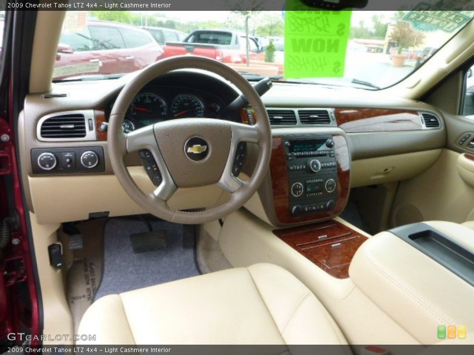 Light Cashmere Interior Prime Interior for the 2009 Chevrolet Tahoe LTZ 4x4 #80882926