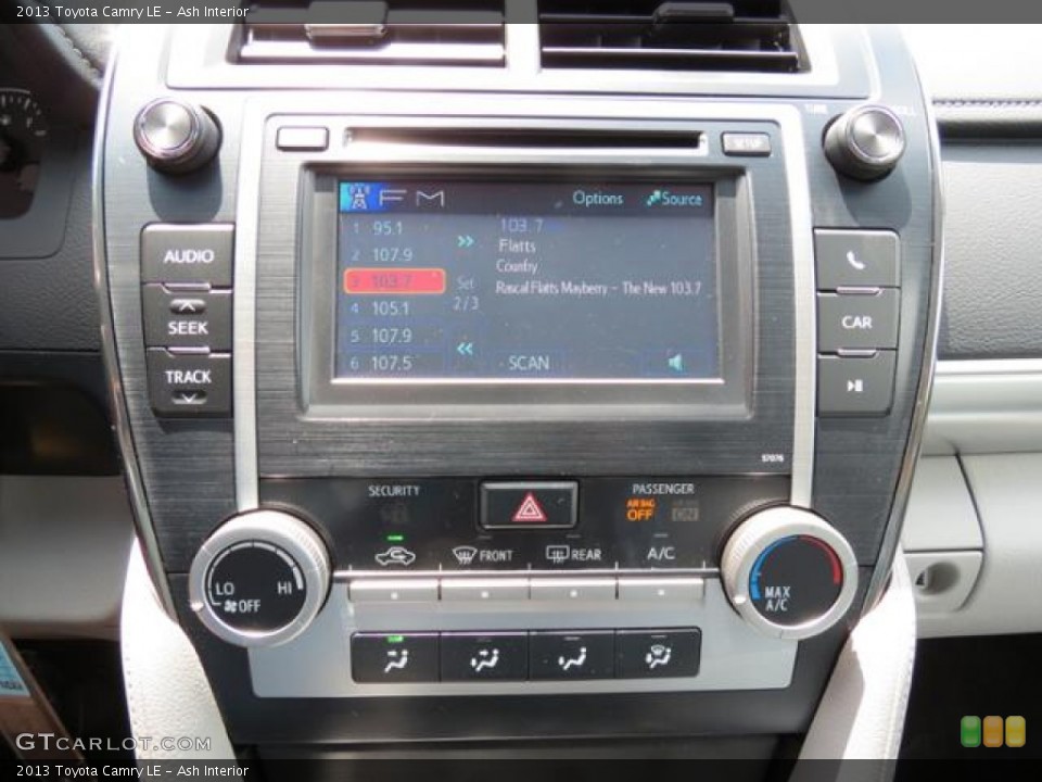 Ash Interior Controls for the 2013 Toyota Camry LE #80883904
