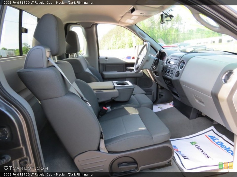 Medium/Dark Flint Interior Photo for the 2008 Ford F150 XLT Regular Cab #80884543
