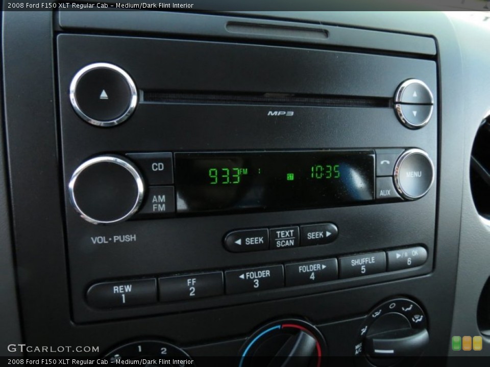 Medium/Dark Flint Interior Audio System for the 2008 Ford F150 XLT Regular Cab #80884618