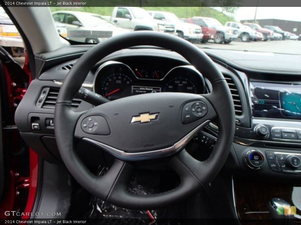 Jet Black Interior Steering Wheel for the 2014 Chevrolet Impala LT #80884807