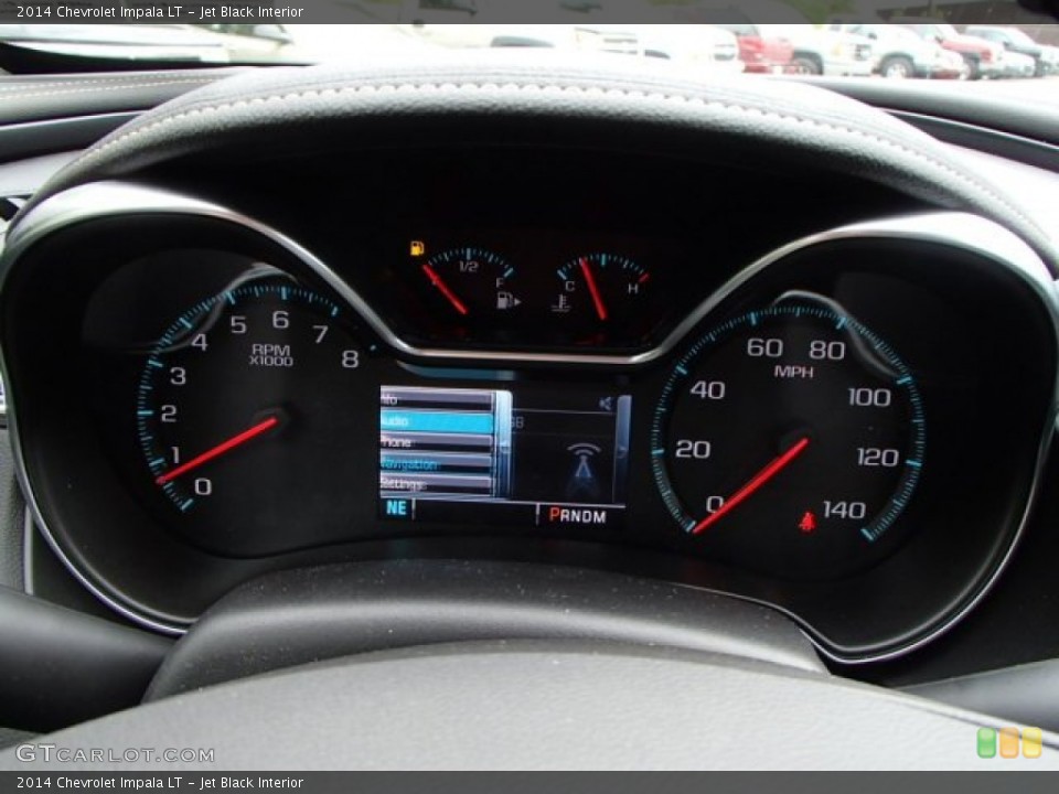 Jet Black Interior Gauges for the 2014 Chevrolet Impala LT #80884825