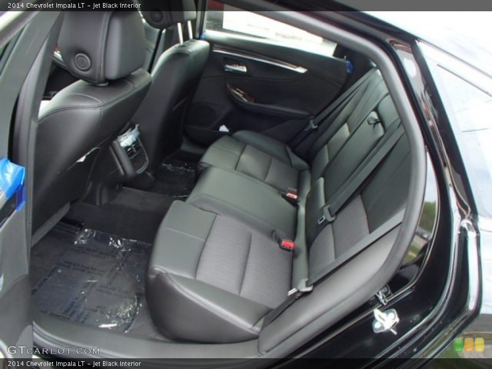 Jet Black Interior Rear Seat for the 2014 Chevrolet Impala LT #80885058