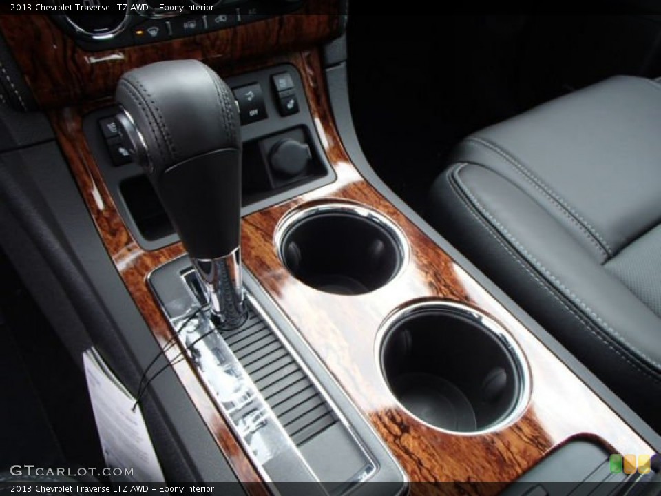 Ebony Interior Transmission for the 2013 Chevrolet Traverse LTZ AWD #80887022