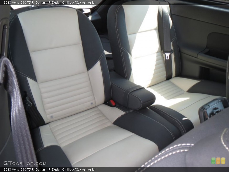R-Design Off Black/Calcite Interior Rear Seat for the 2013 Volvo C30 T5 R-Design #80887522