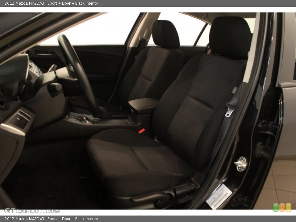 Black Interior Photo for the 2012 Mazda MAZDA3 i Sport 4 Door #80887612