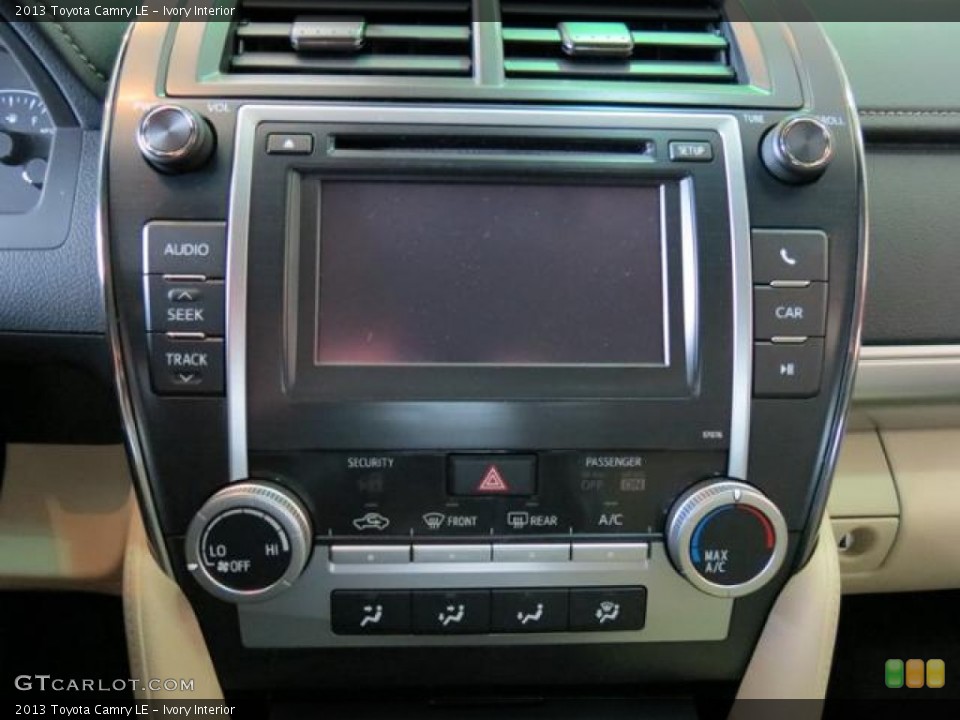 Ivory Interior Controls for the 2013 Toyota Camry LE #80888195
