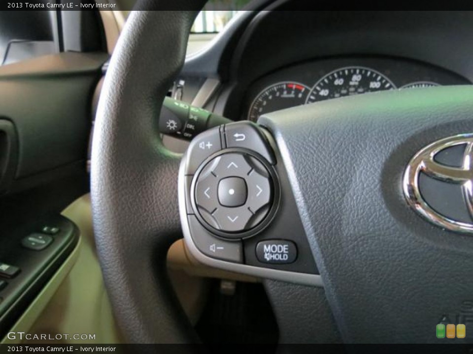 Ivory Interior Controls for the 2013 Toyota Camry LE #80888239