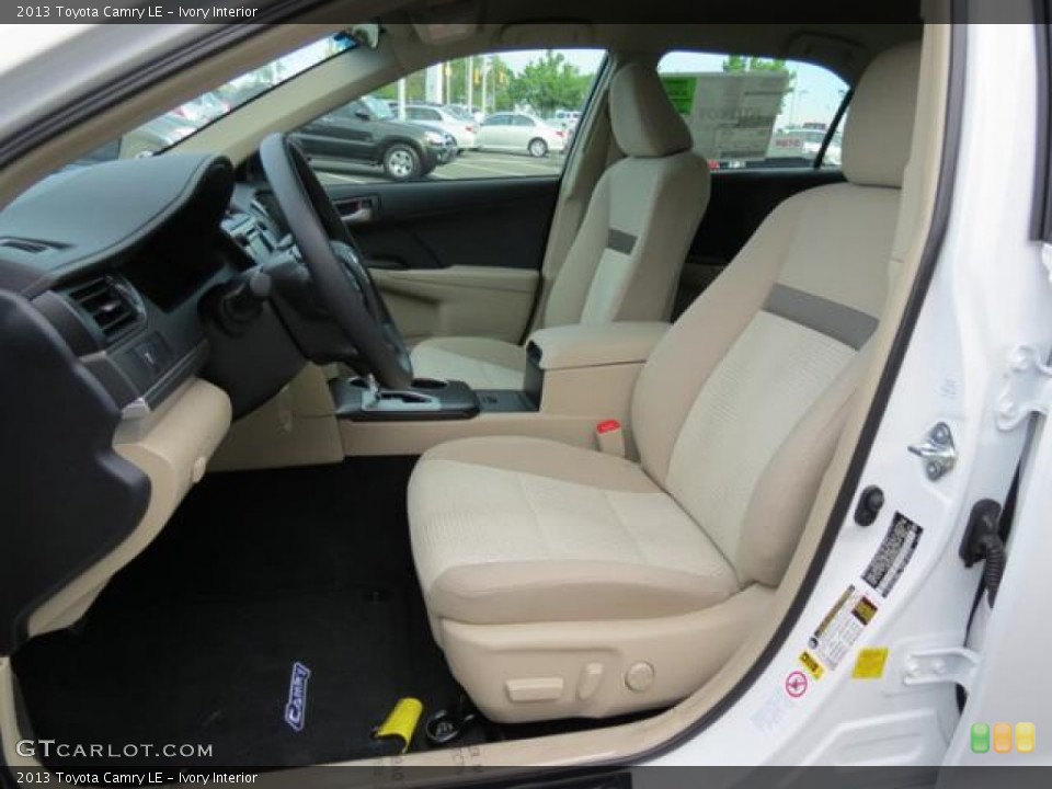 Ivory Interior Photo for the 2013 Toyota Camry LE #80888498