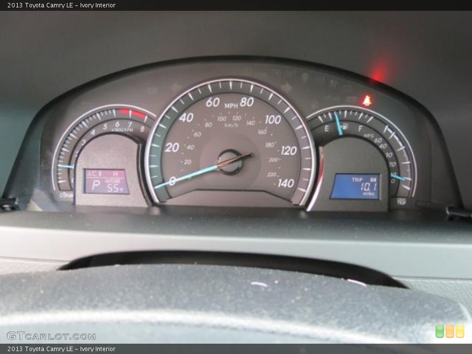 Ivory Interior Gauges for the 2013 Toyota Camry LE #80888559