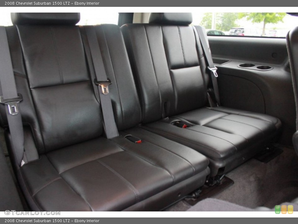 Ebony Interior Rear Seat for the 2008 Chevrolet Suburban 1500 LTZ #80888631